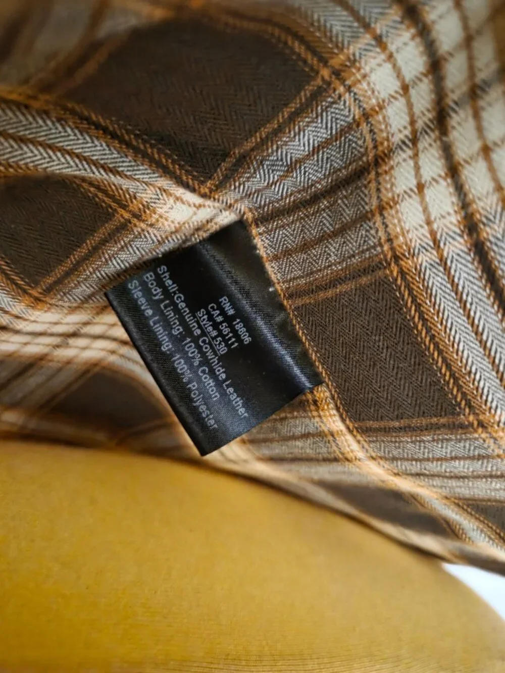 Schott NYC Waxed Natural Pebbled Cowhide Cafe Racer Jacket